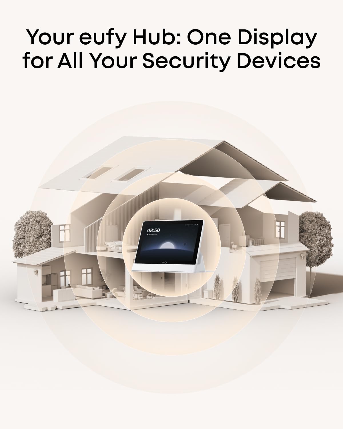eufy Smart Display E10 8" Smart Home Security Hub 64GB