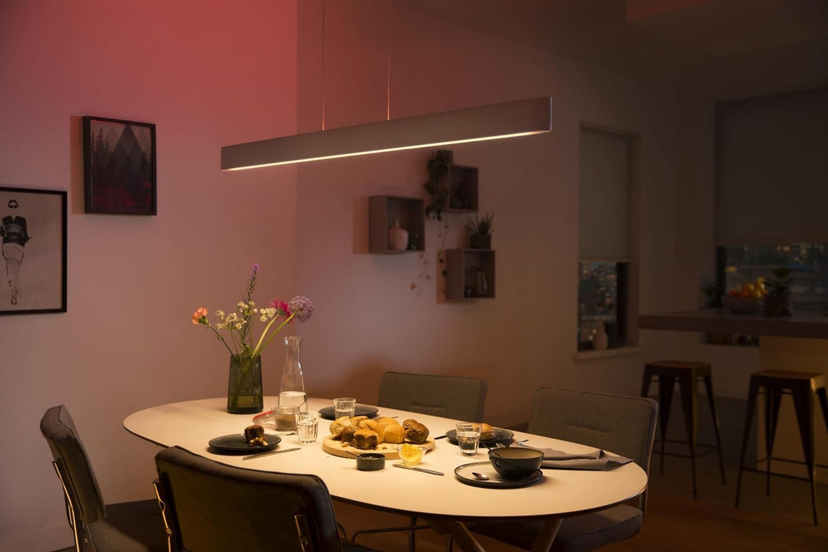 Philips Hue Ensis White Smart Pendant Light Colour Ambiance