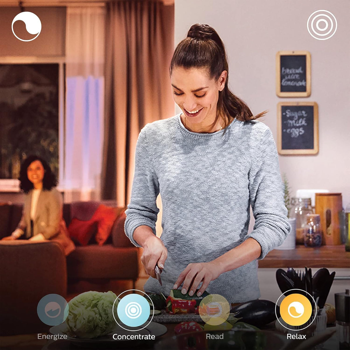 Philips Hue Ensis Black Smart Pendant Light Colour Ambiance