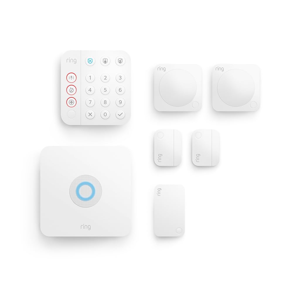 Ring Alarm Pack M Smart Home Security System 7-Piece