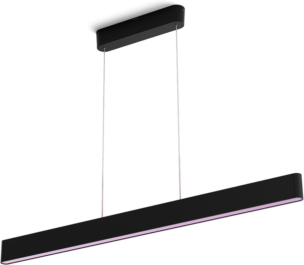 Philips Hue Ensis Black Smart Pendant Light Colour Ambiance