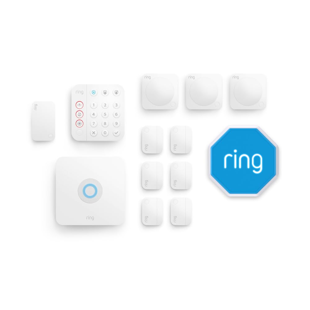 Ring Alarm Pack XL with Outdoor Siren – Smart Security, Alexa