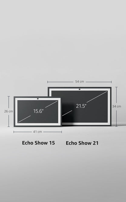 Amazon Echo Show 15 (Newest Gen) Full HD Smart Display