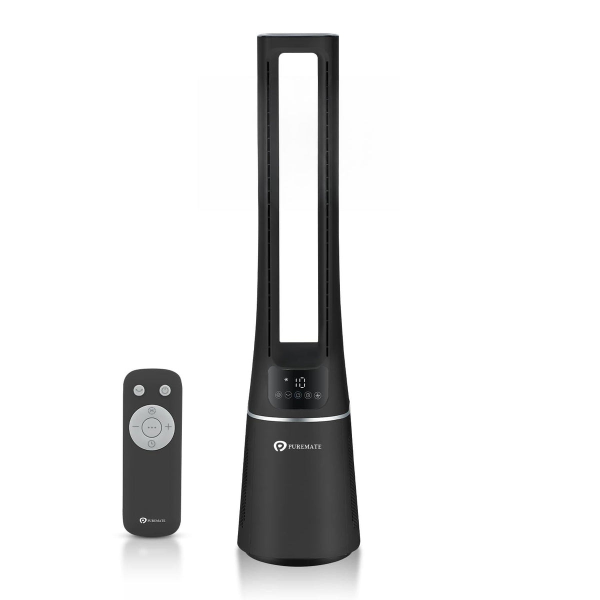 PureMate Bladeless Tower Fan & HEPA Air Purifier 10-Speed