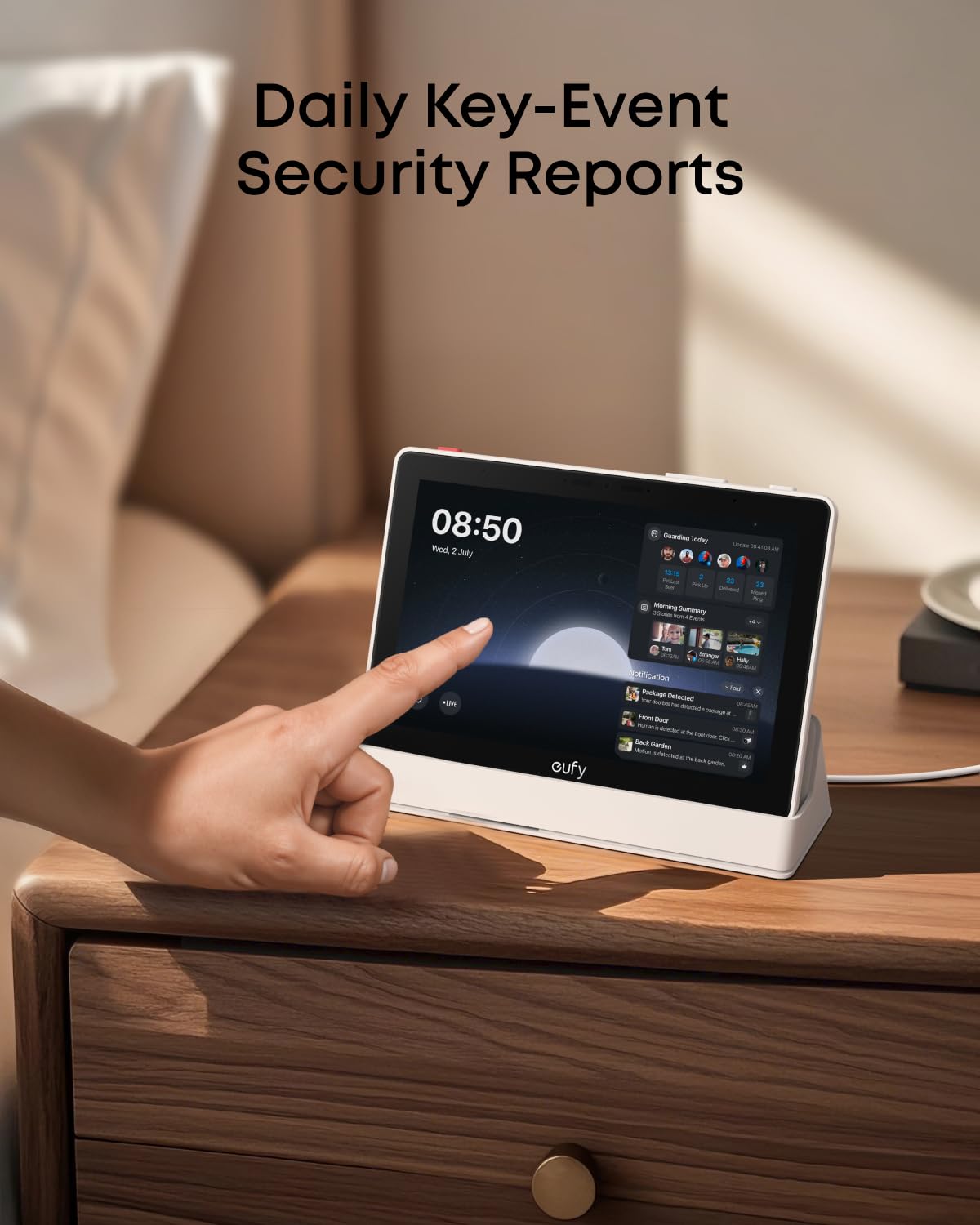 eufy Smart Display E10 8" Smart Home Security Hub 64GB