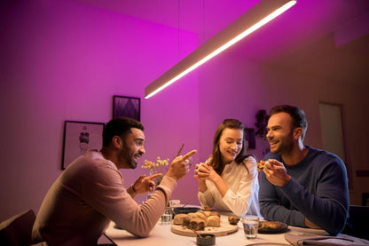 Philips Hue Ensis White Smart Pendant Light Colour Ambiance