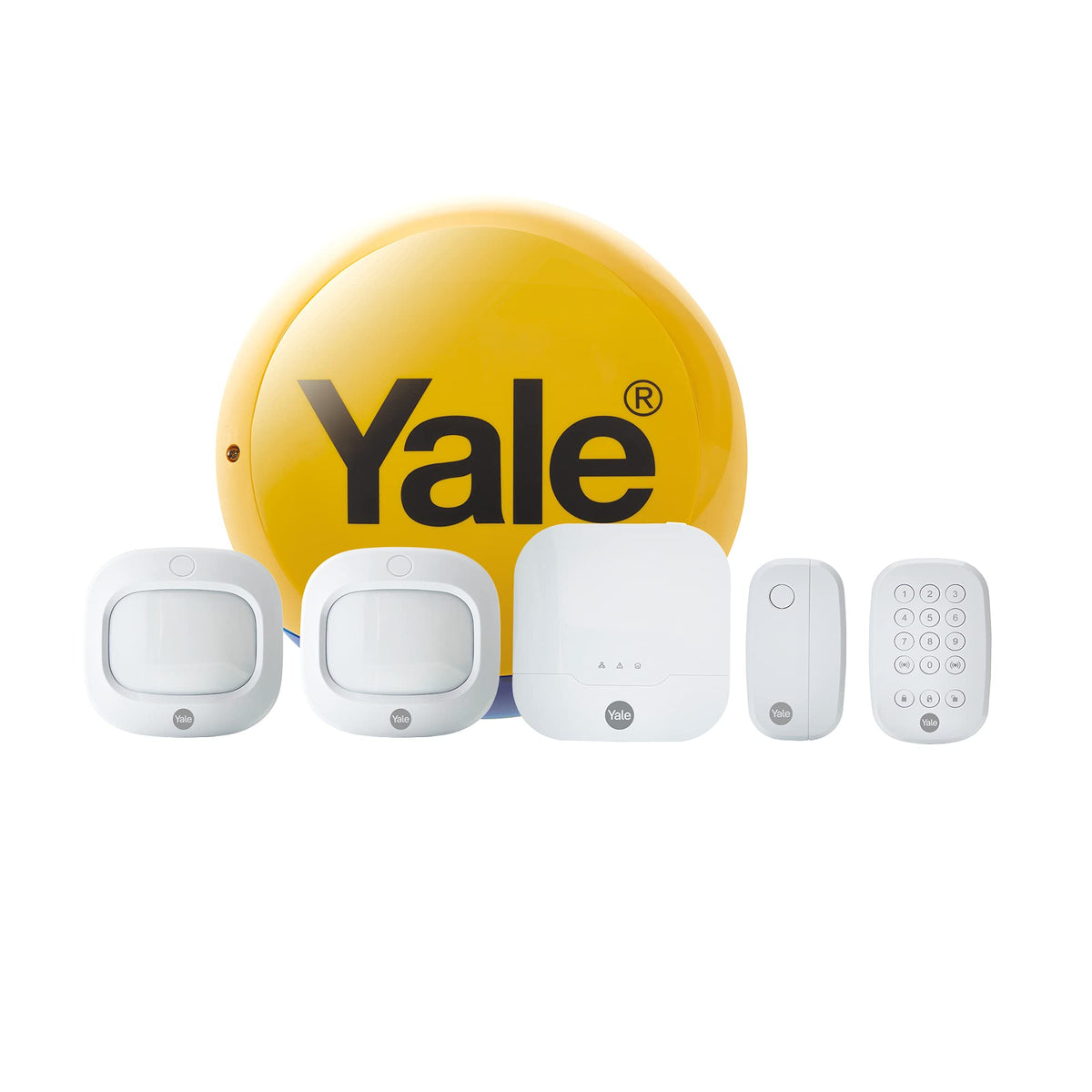 Yale IA-320 Sync Smart Alarm 6-Piece Kit – Alexa & Google