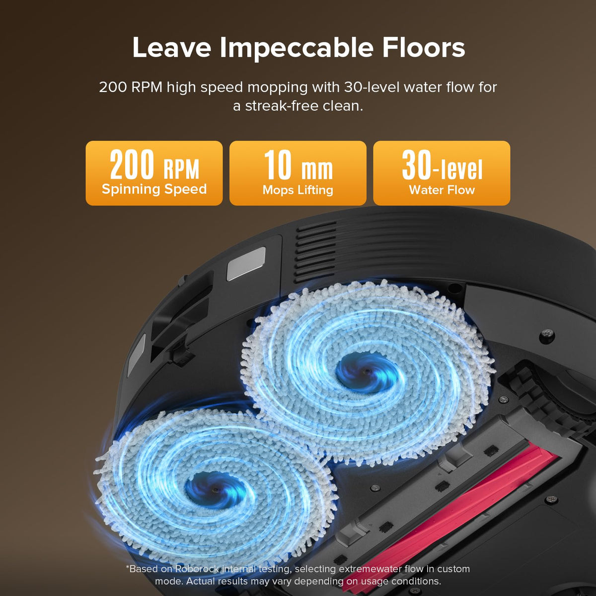Roborock Qrevo Series Robot Vacuum & Mop, 10,000Pa Suction