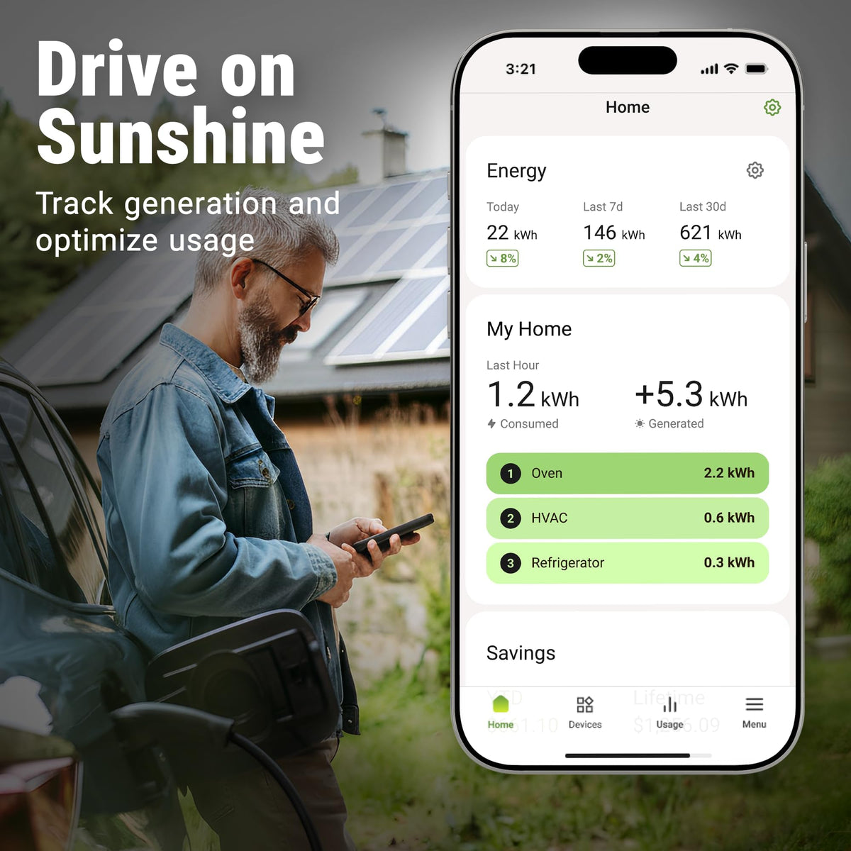 Emporia Vue Smart Energy Monitor – 16 Circuit Sensors, Solar