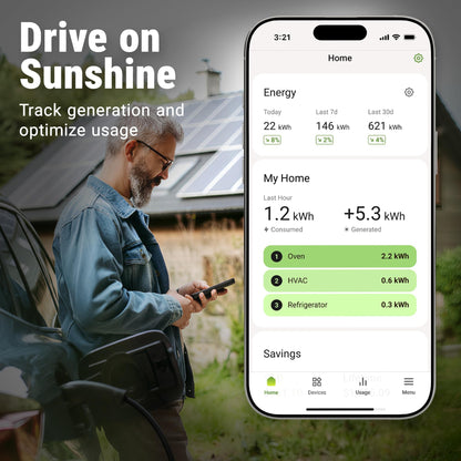 Emporia Vue Smart Energy Monitor – 16 Circuit Sensors, Solar