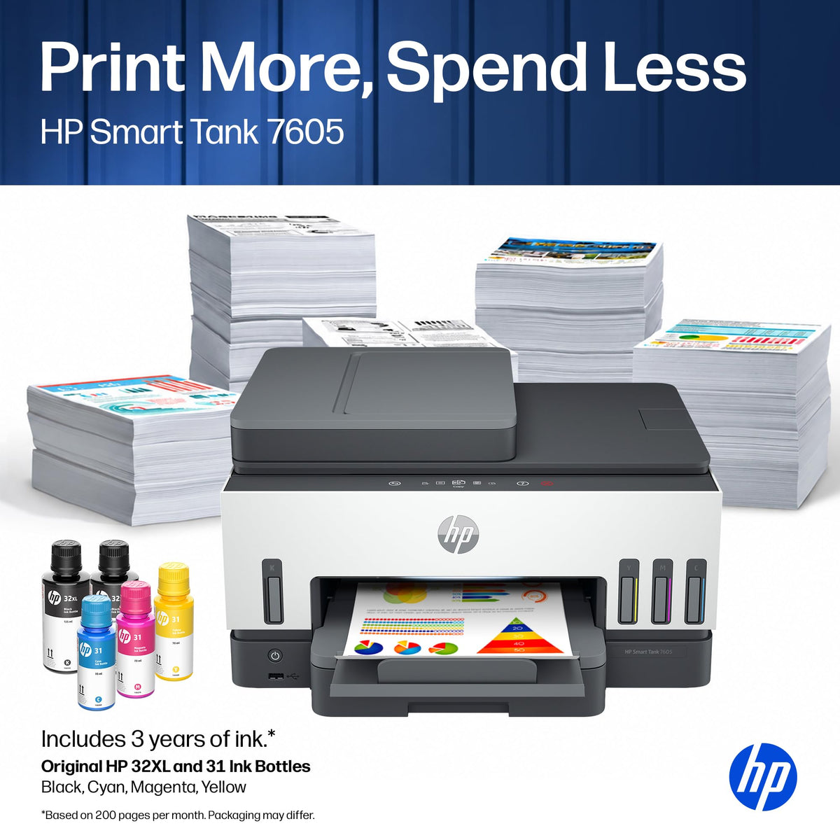 HP Smart Tank 7605 All-in-One Wireless Colour Printer