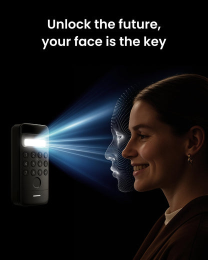 SwitchBot Smart Lock Ultra – 3D Face ID, Fingerprint, Matter