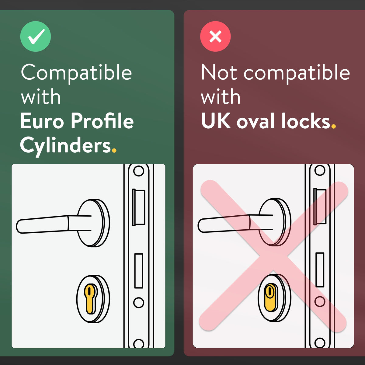 Nuki Smart Lock Ultra Euro Profile WiFi Matter Bluetooth