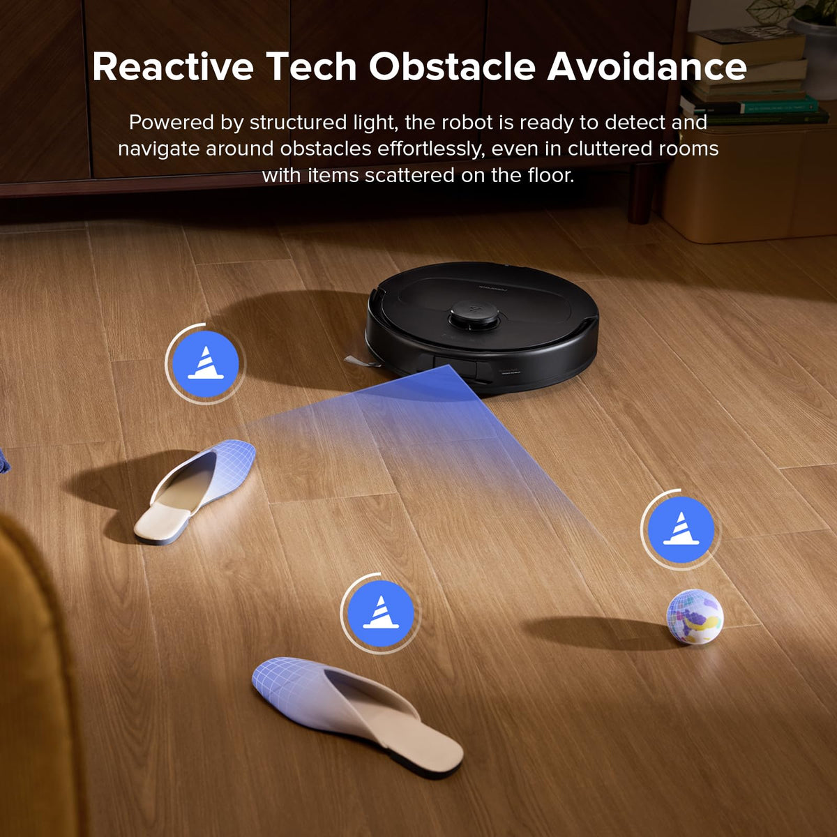 Roborock Qrevo Series Robot Vacuum & Mop, 10,000Pa Suction