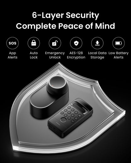 SwitchBot Smart Lock Ultra – 3D Face ID, Fingerprint, Matter