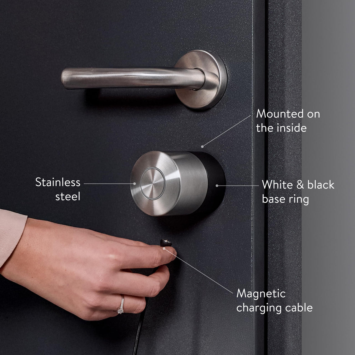 Nuki Smart Lock Pro Euro Profile WiFi Matter Bluetooth
