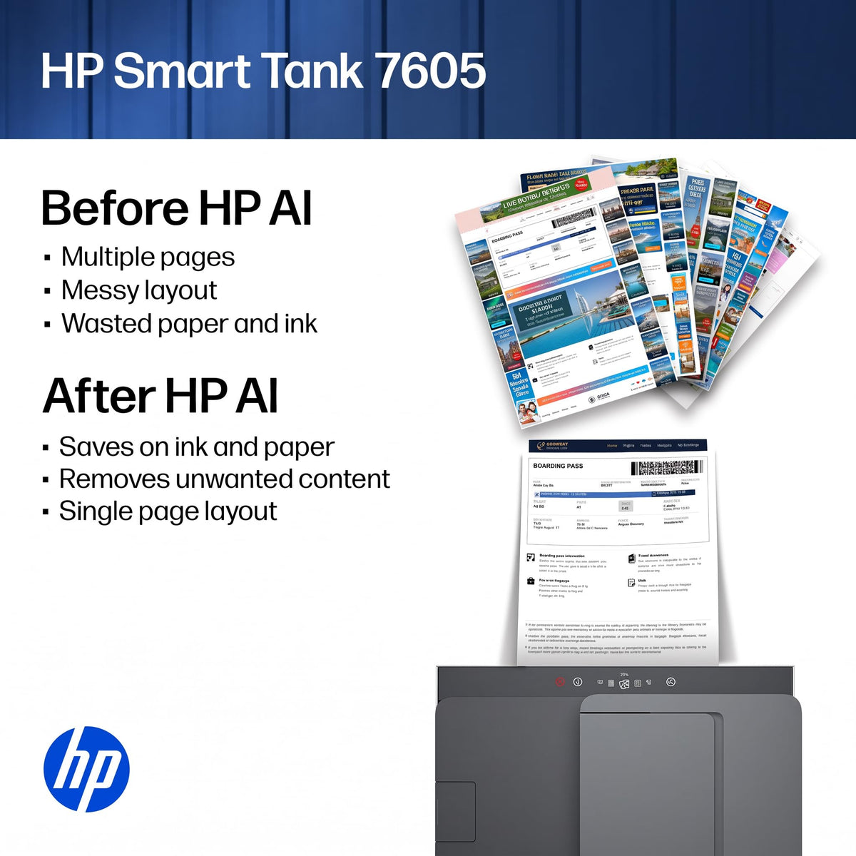 HP Smart Tank 7605 All-in-One Wireless Colour Printer