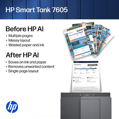 HP Smart Tank 7605 All-in-One Wireless Colour Printer