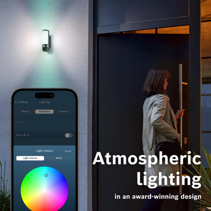 Bosch Smart Home Outdoor Camera II 1080p with Siren & Light