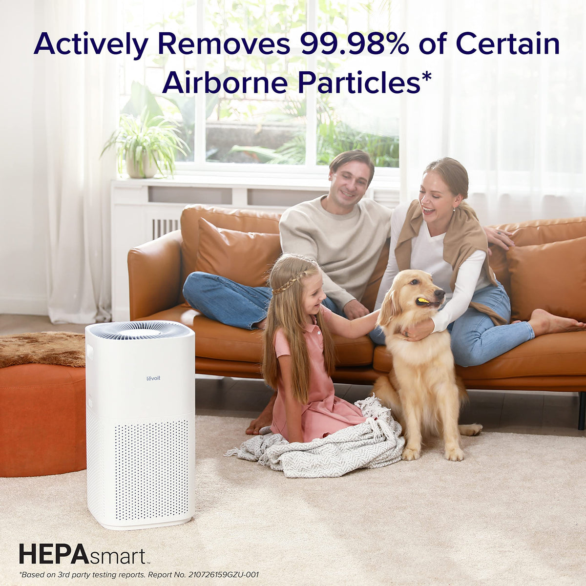 LEVOIT Smart Air Purifier Large Room HEPA Alexa 697m³/h